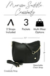 Marissa Saddle Crossbody