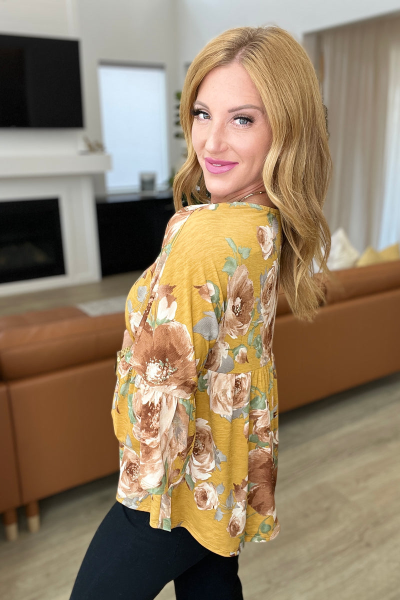 Go With the Flow V-Neck Top