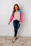 A-Tisket A-Tasket Color Block Pullover