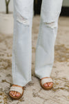 Judy Blue Alyse Mid Rise Destroy & Fray Hem Bootcut