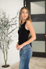 Any Time, Any Place Bodysuit in Black