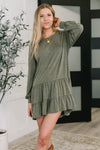 Autumn Breeze Long Sleeve Knit Dress / Tunic
