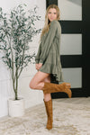 Autumn Breeze Long Sleeve Knit Dress / Tunic