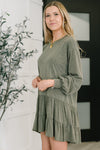 Autumn Breeze Long Sleeve Knit Dress / Tunic