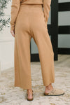 Close Culottes in Camel