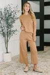 Close Culottes in Camel