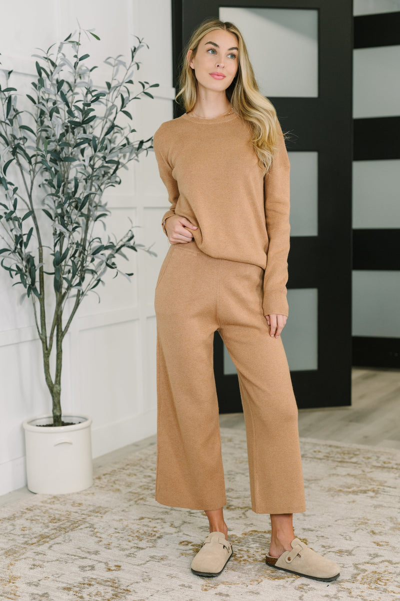 Close Culottes in Camel