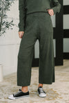 Close Culottes in Moss