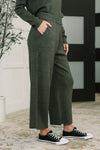 Close Culottes in Moss