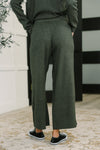 Close Culottes in Moss