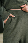 Close Culottes in Moss