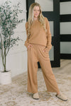Close Sweater in Camel
