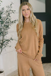 Close Sweater in Camel