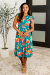 Daisy Me Rollin' Flutter Sleeve Dress