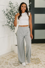 Halfway to Heaven Cropped Top in White