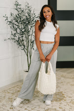 Halfway to Heaven Cropped Top in White