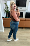 Judy Blue Danny Mid Rise Cuffed Destroy Boyfriend Jeans