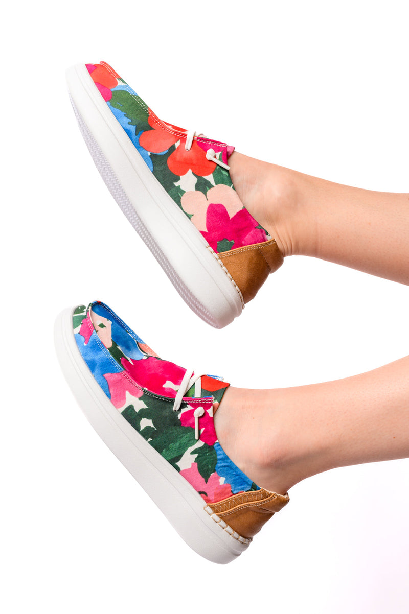 Kayak 2 Shoes in Floral by Corkys