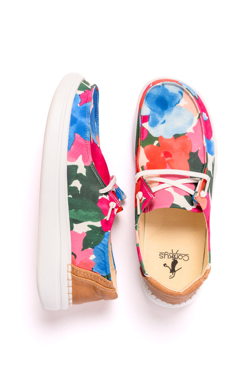 Kayak 2 Shoes in Floral by Corkys