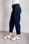 Judy Blue Madeline High Rise Cropped Wide Leg Jeans