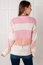 Matchmaker Striped Ribbed Top