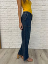 Judy Blue Melanie High Rise Drawstring Wide Leg Jeans