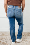 Judy Blues Nivea Vintage Wash Thermal Straight Jeans