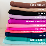 Magic Ankle Crop Skinny Pants 26” in Twelve Colors