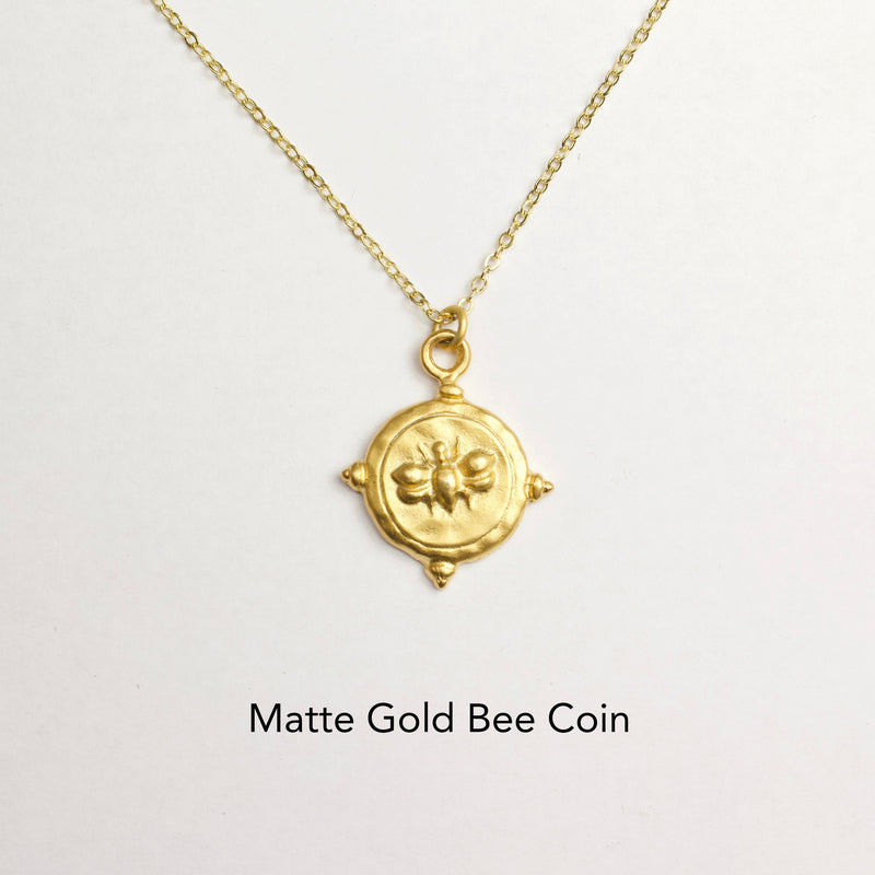 Bee-autiful Coin Necklace