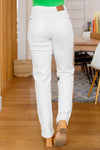 Judy Blue Diana Straight Leg Jeans In White