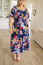 Farmer's Market Floral Maxi Dress