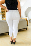 Lauren Hi-Waisted White Skinny Jeans by Judy Blues