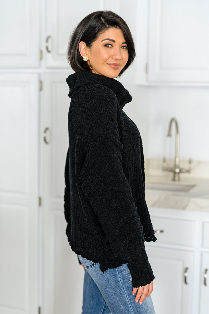 Maureen Long Sleeve Solid Knit Sweater