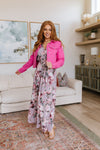 Judy Blue With a Whisper Denim Jacket in Hot Pink