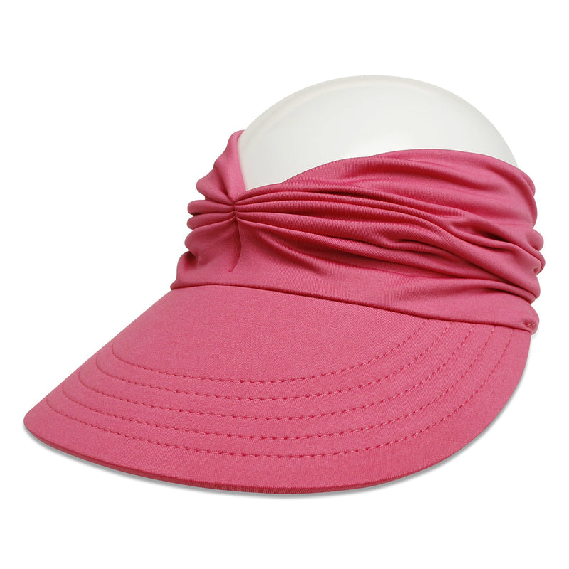 Ruched Visor in Assorted Colors