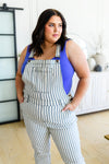 Judy Blue Railroad Stripe Overalls