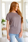 So Good Relaxed Fit Top in Mocha