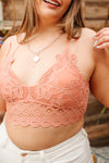 So This is Love Bralette in Coral Haze