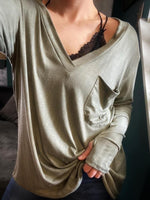 Marley V Neck Top