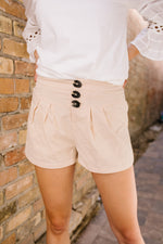 Button Up For Summer Shorts