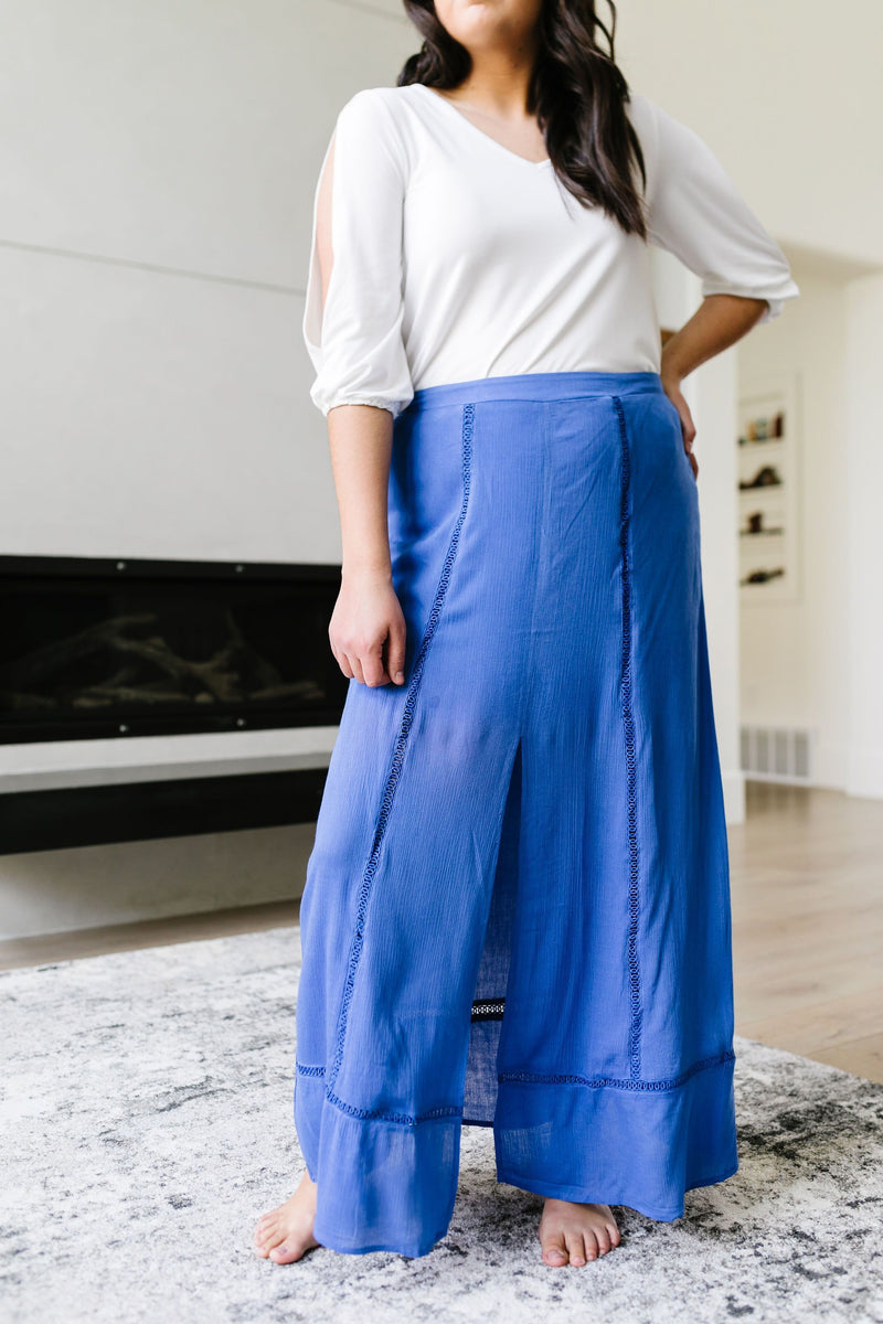 Split Decision Maxi Skirt