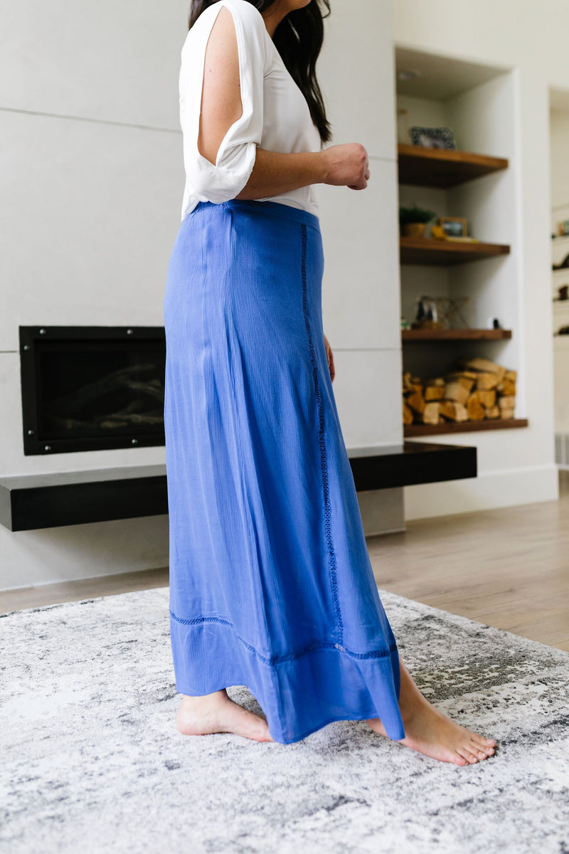 Split Decision Maxi Skirt