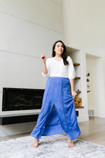 Split Decision Maxi Skirt