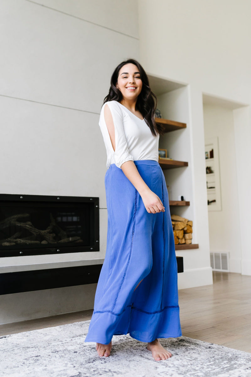 Split Decision Maxi Skirt